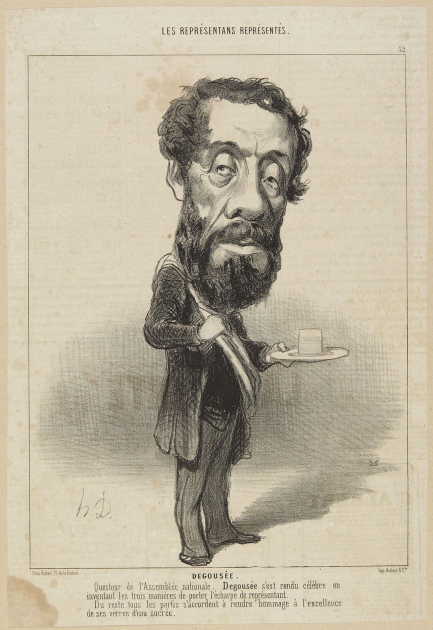 Dégoussé av Honoré Daumier