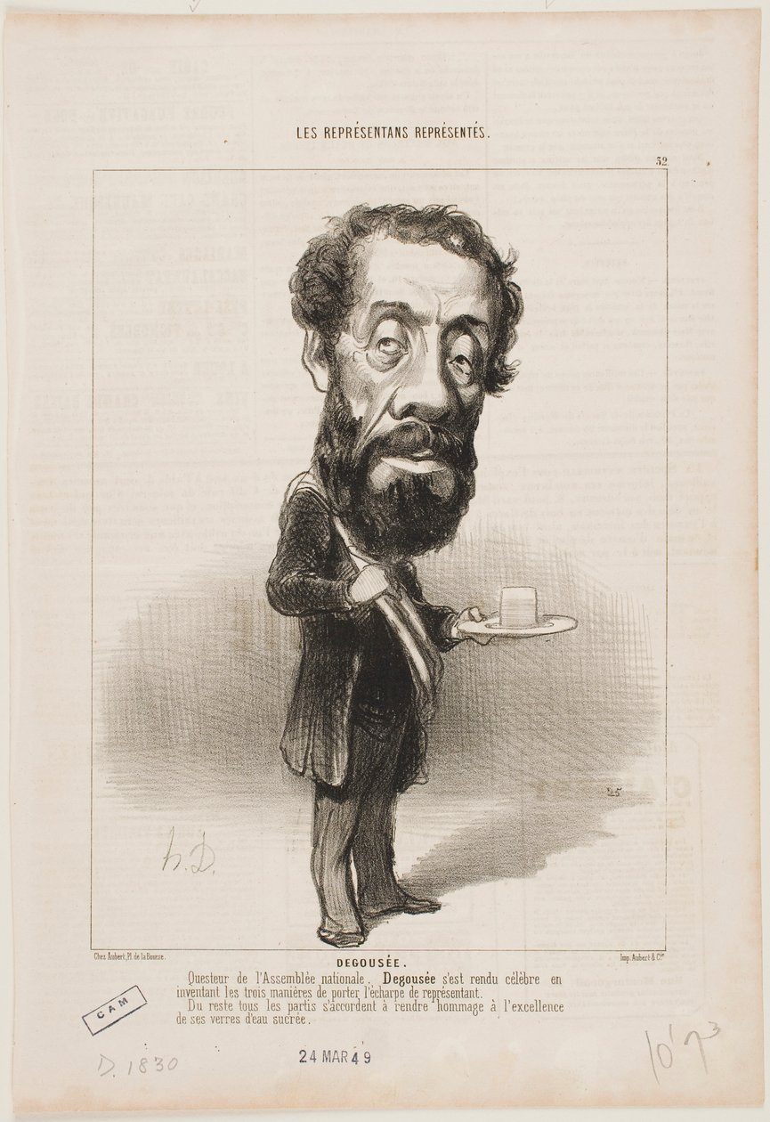 Den ovårdade kvinnan av Honoré Daumier