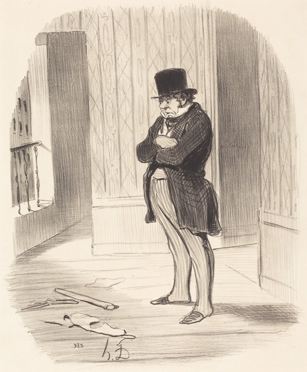 Flyttat!... av Honoré Daumier
