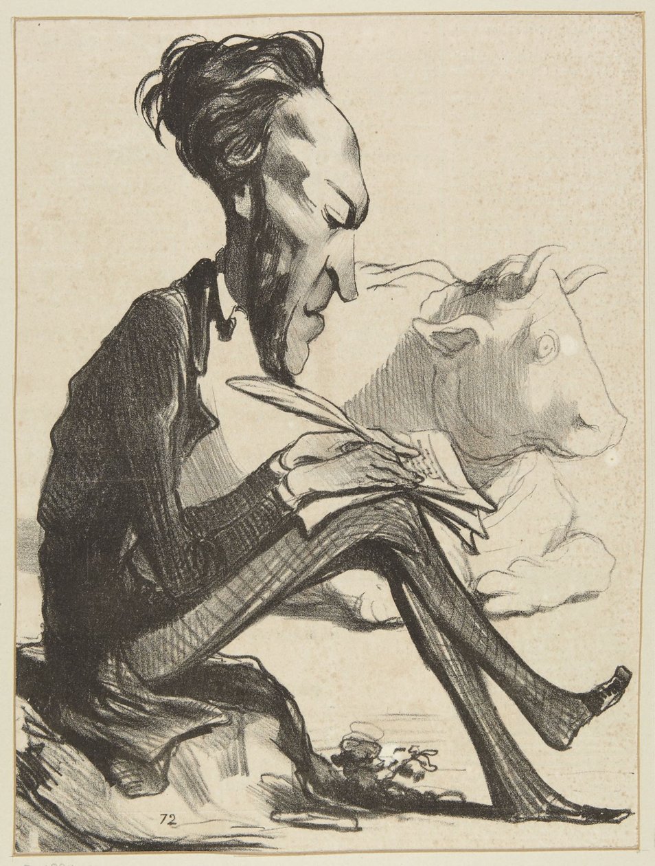 ”Demesmay” av Honoré Daumier