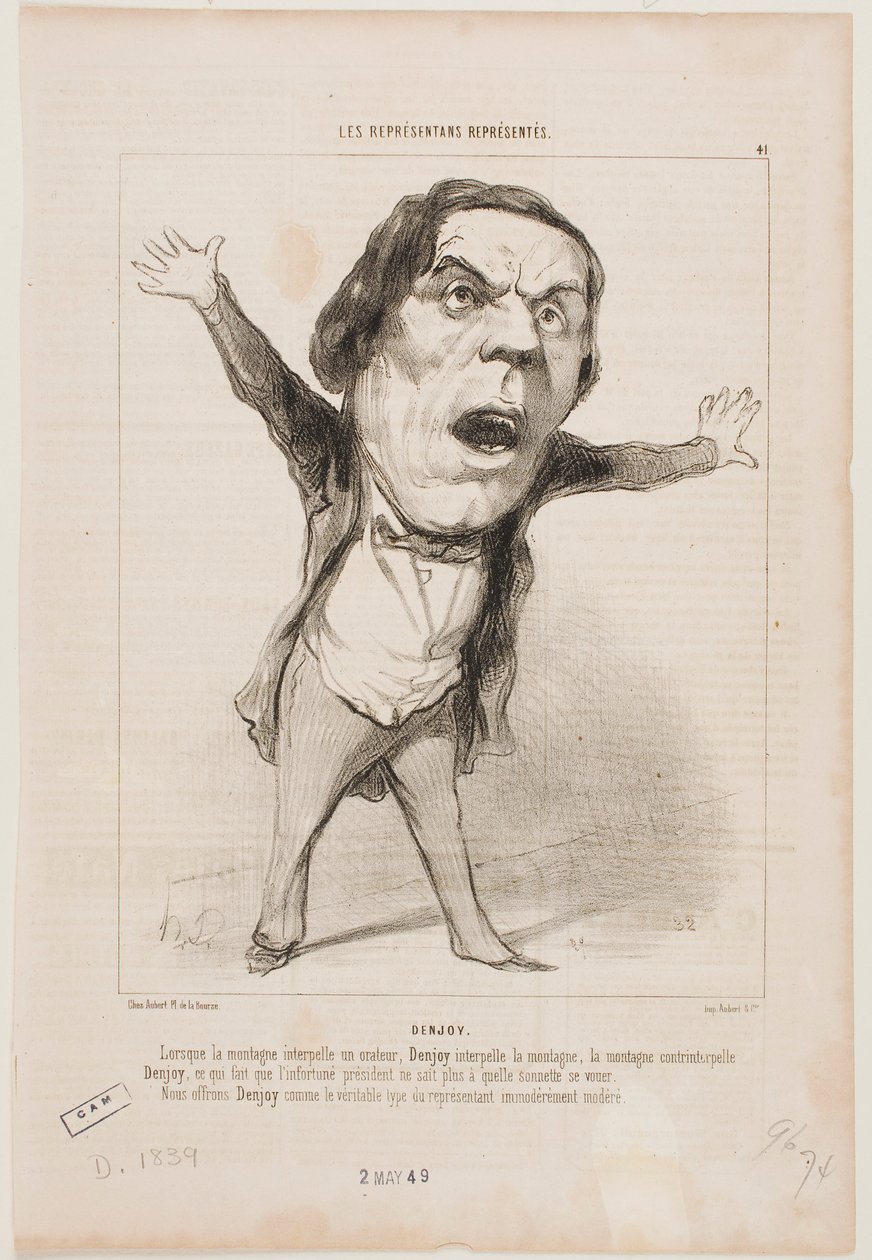 Denjoy av Honoré Daumier