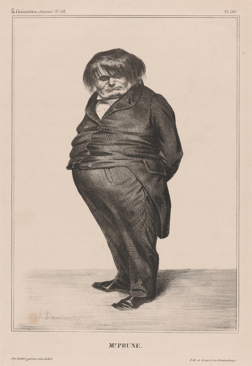 Doktor Prunelle av Honoré Daumier
