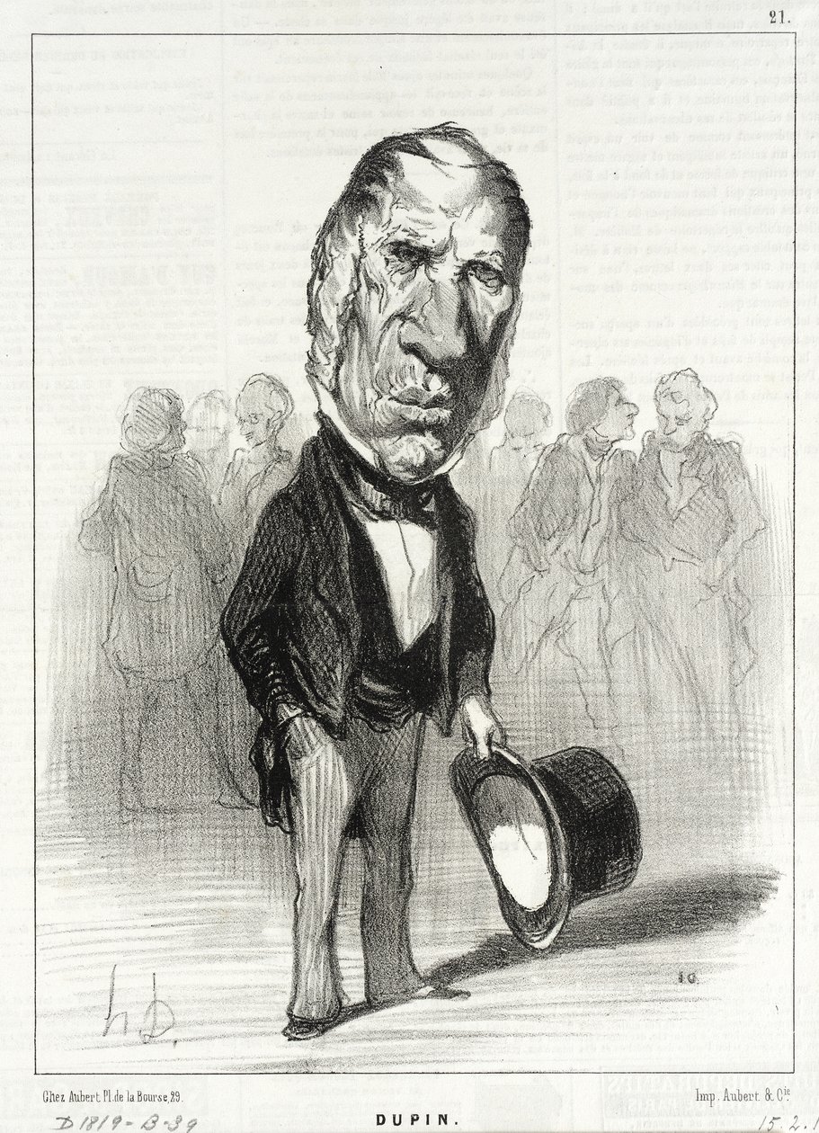 Dupin av Honoré Daumier