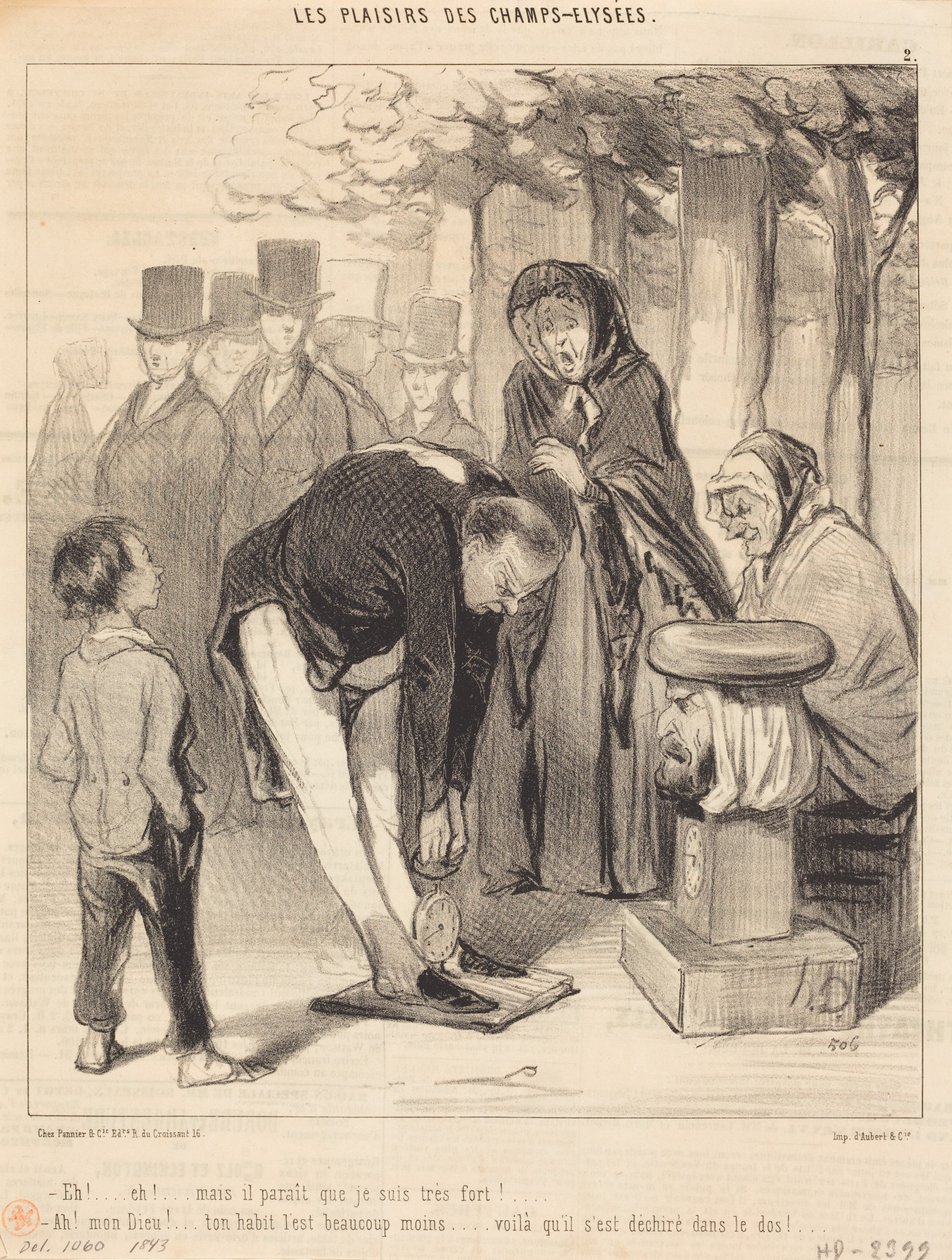 Öh!... Öh!... men det sägs ju att... av Honoré Daumier