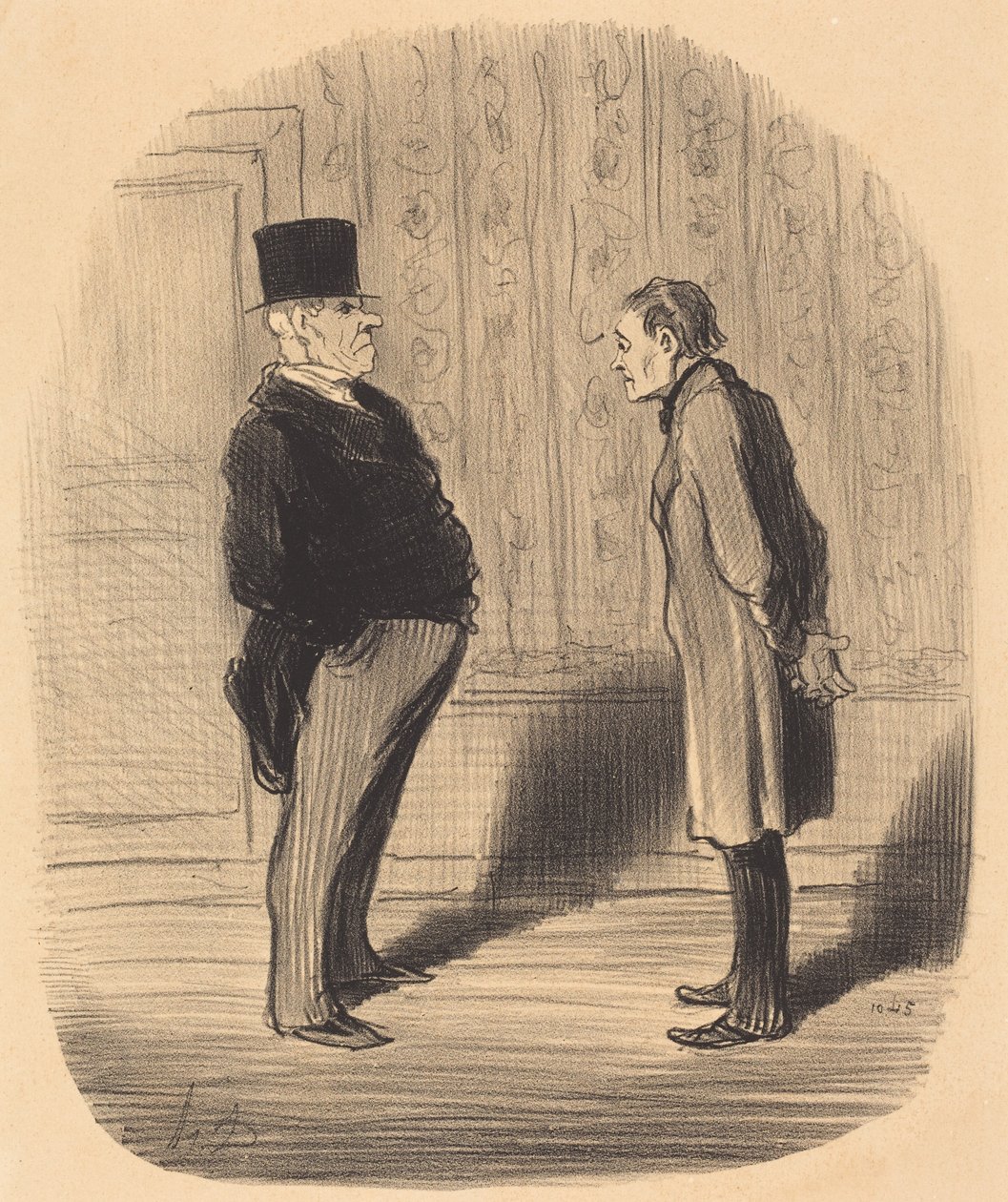 Nå, herrn, och mina tre avbetalningar... av Honoré Daumier