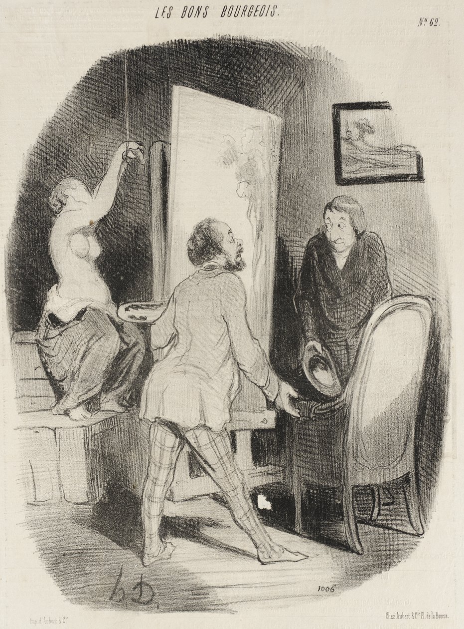 Kom in, herrn ... känn er som hemma ... av Honoré Daumier