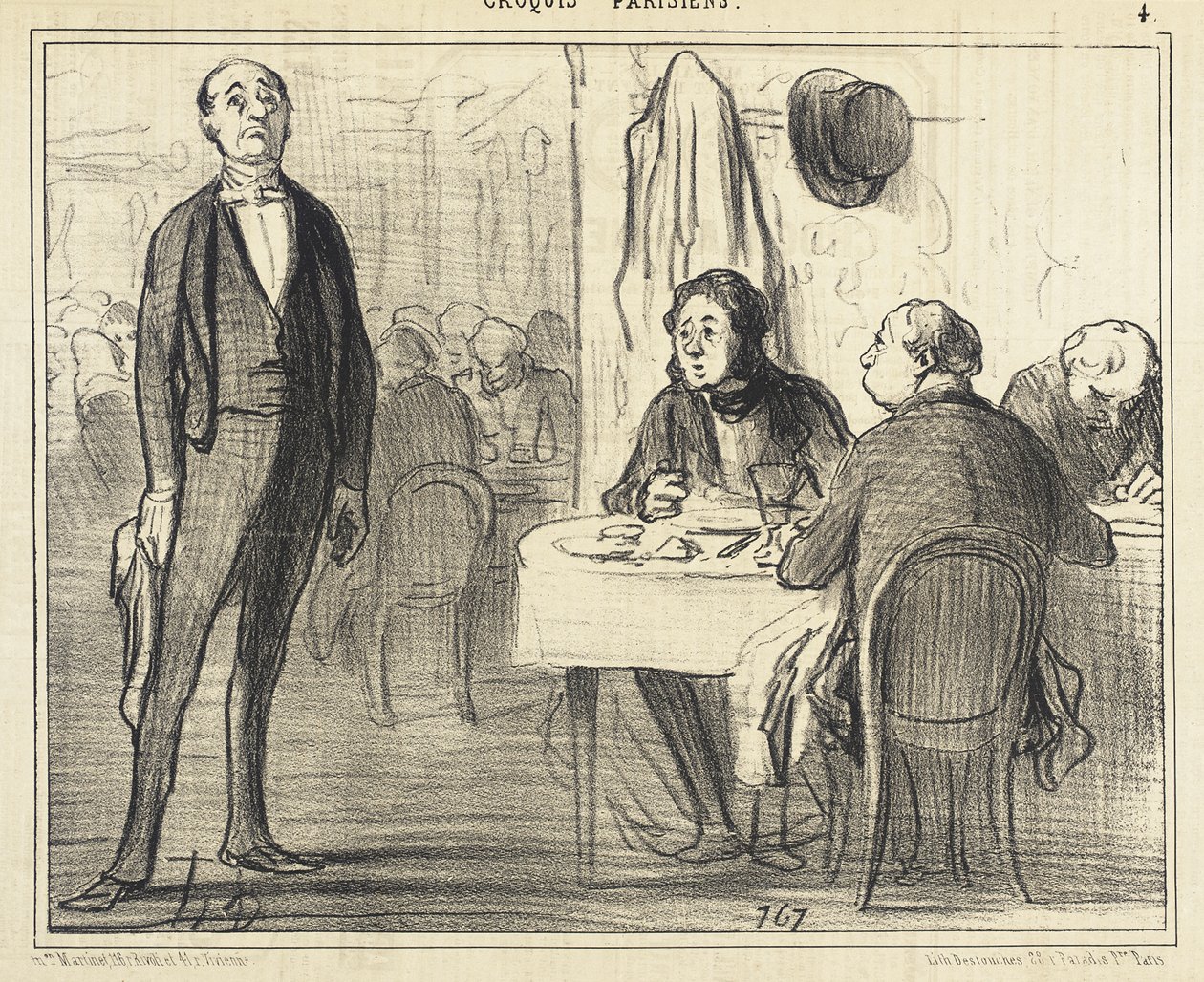 Är det pojken?... av Honoré Daumier