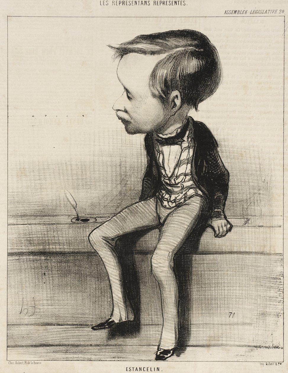 Estancelin av Honoré Daumier