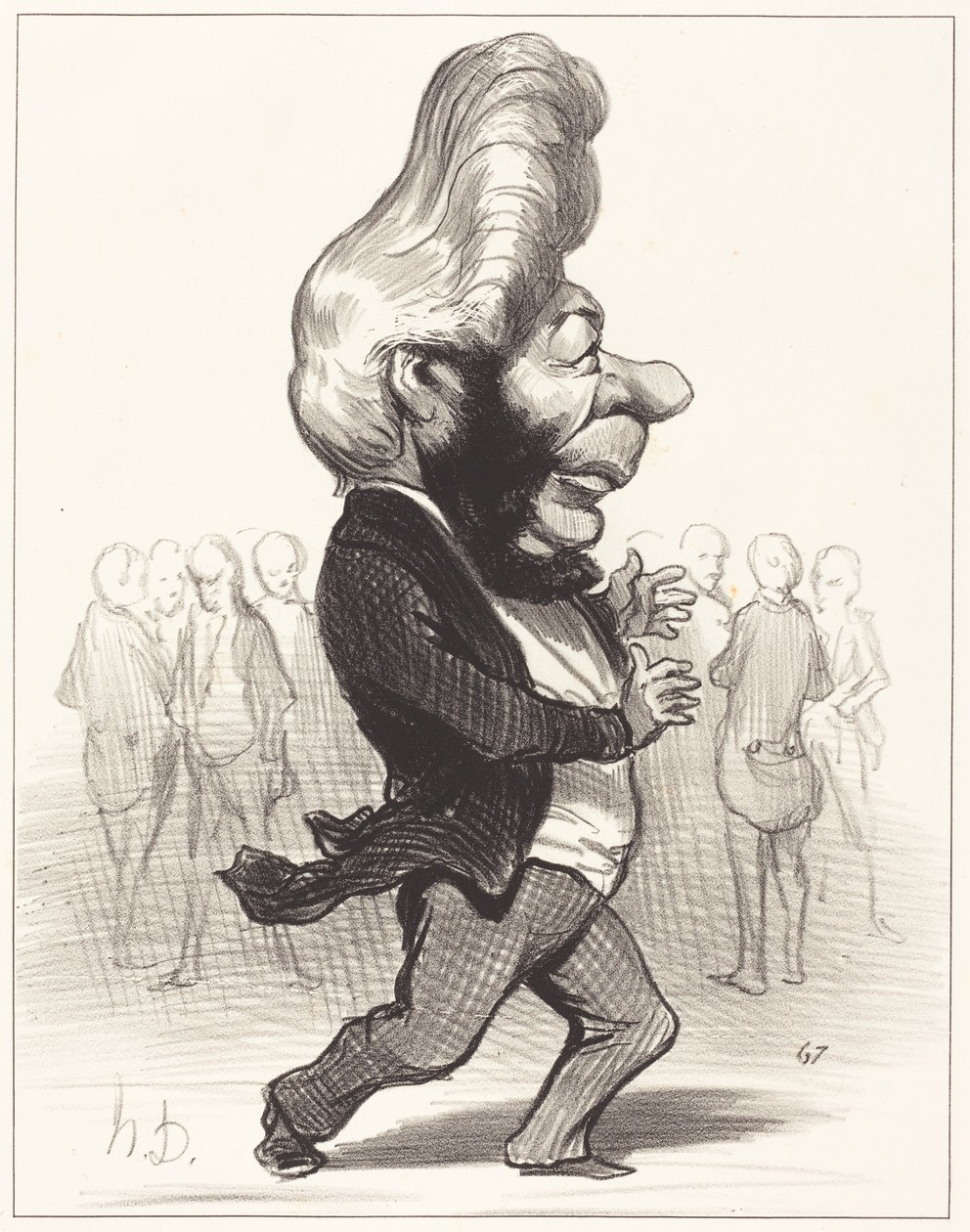 Ferdinand Favre av Honoré Daumier