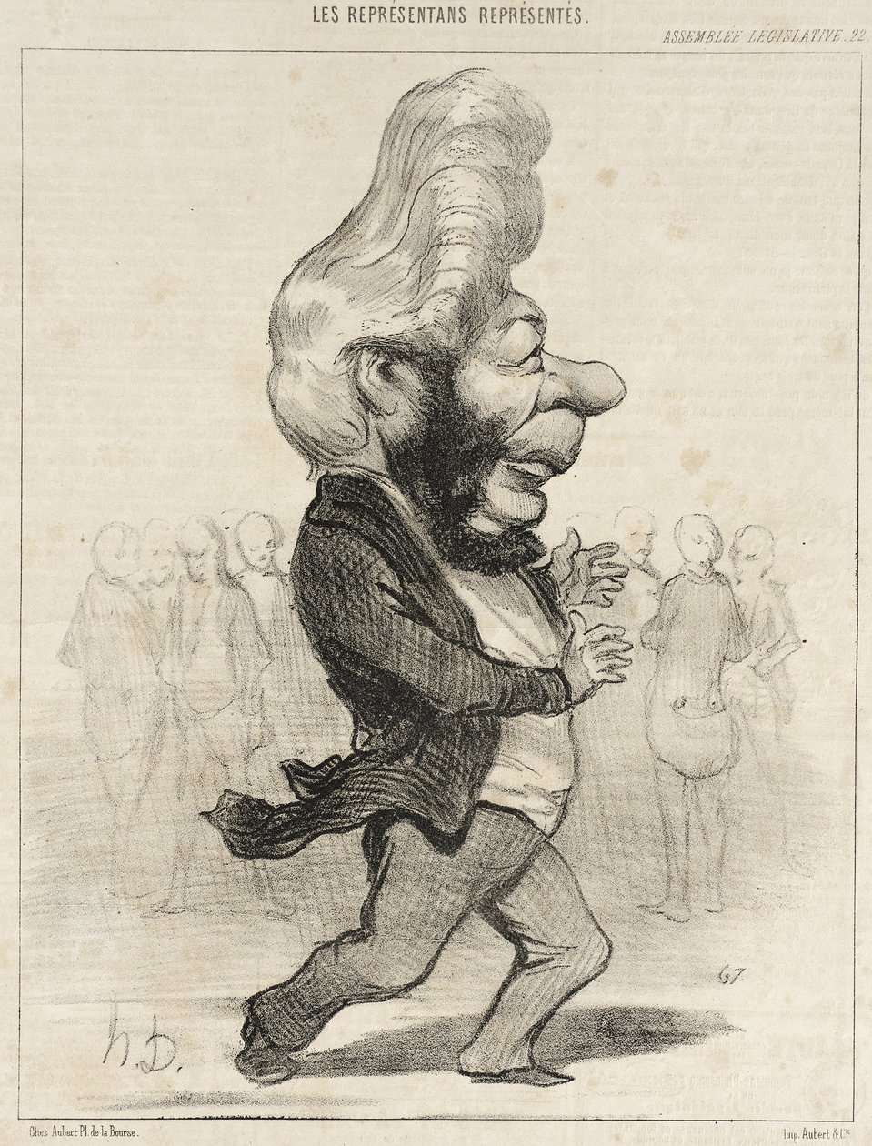 Ferdinand Favre av Honoré Daumier
