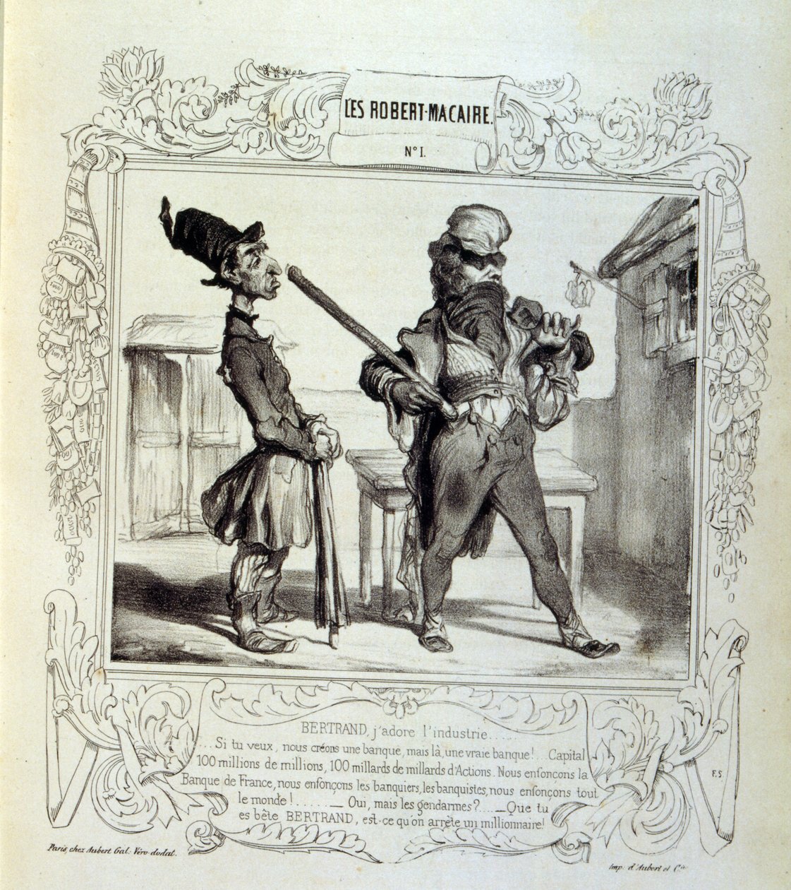Idéer och legender Philipon av Honoré Daumier