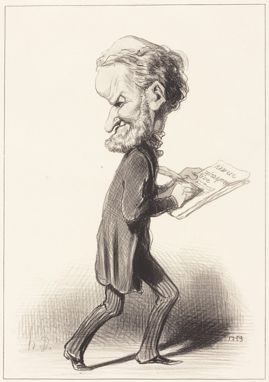 J. Antoine Taschereau av Honoré Daumier