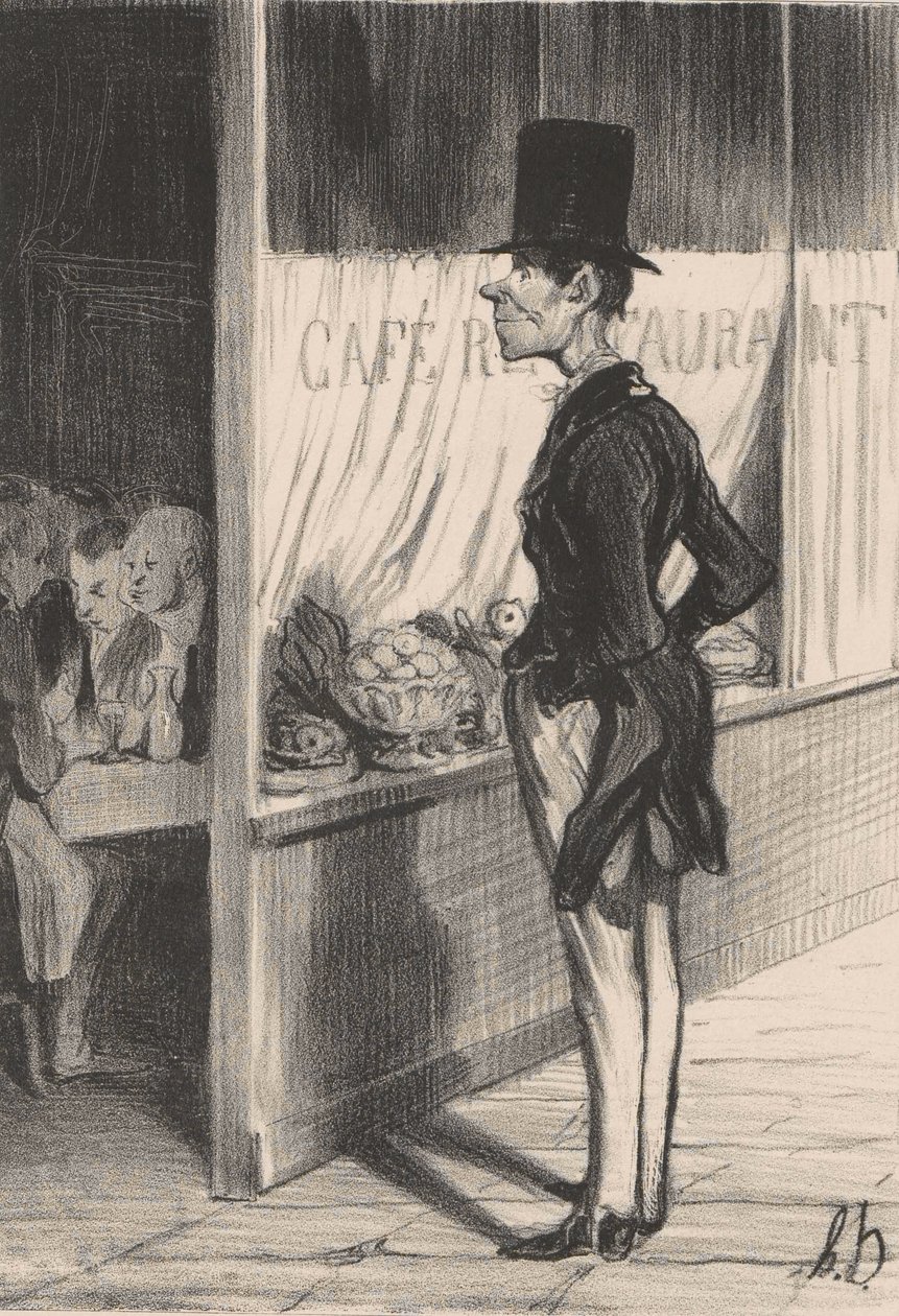 Jag har tre sous av Honoré Daumier