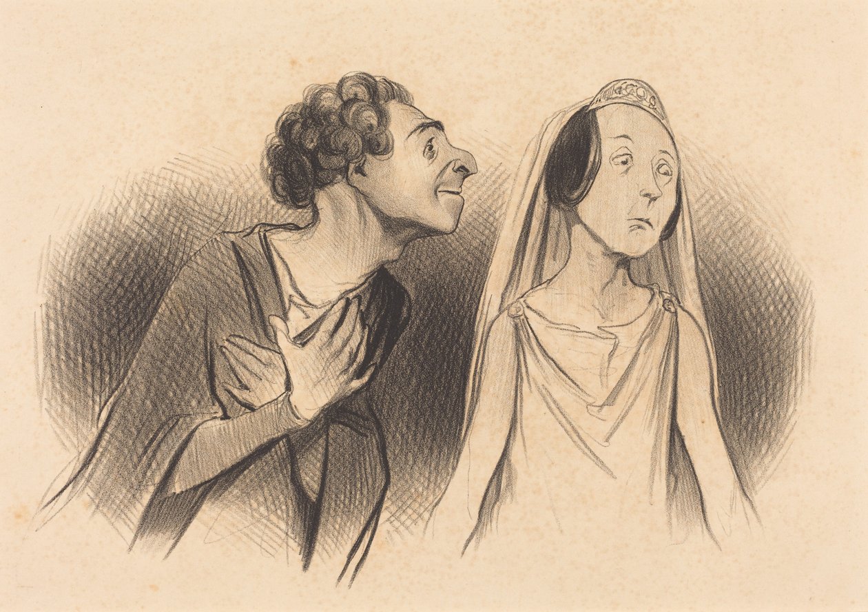 Jag reser mer förälskad än... någonsin... av Honoré Daumier