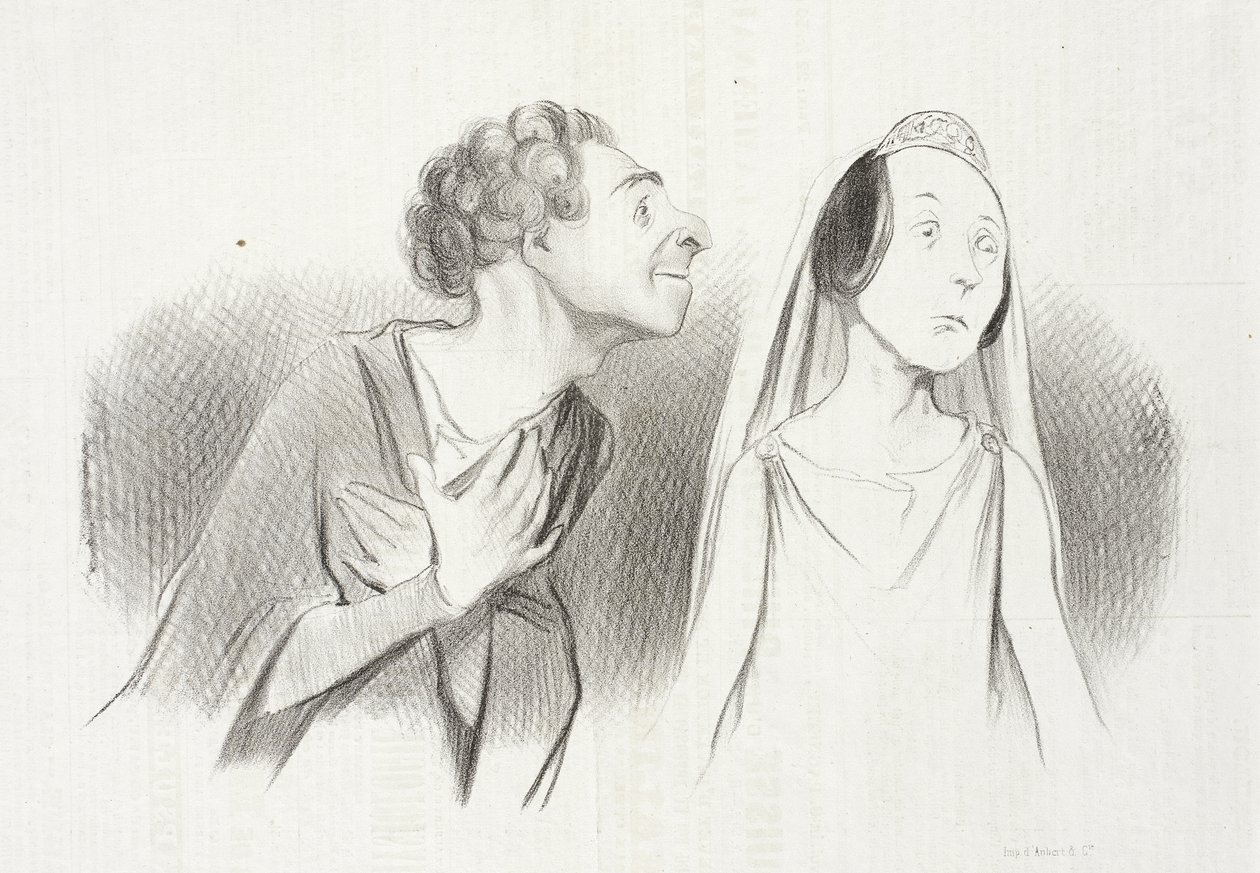 Jag reser mer förälskad än ... någonsin ... av Honoré Daumier