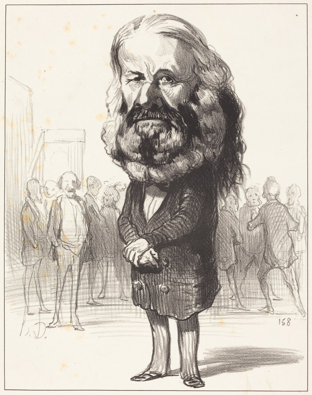 Jos. Ant. Ronjac av Honoré Daumier