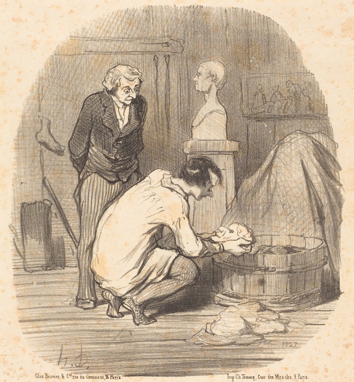 Konstnären - så är det!... av Honoré Daumier