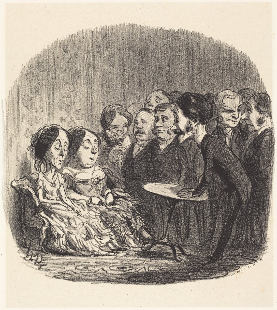 Poltergeisten av Honoré Daumier