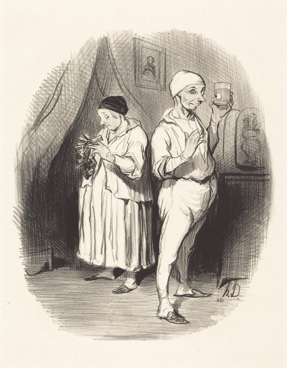 Mästarens öga av Honoré Daumier