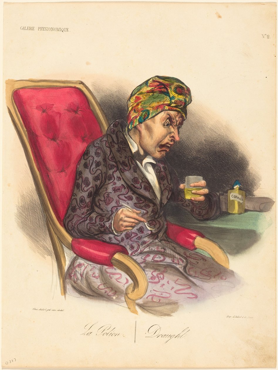 Drycken av Honoré Daumier
