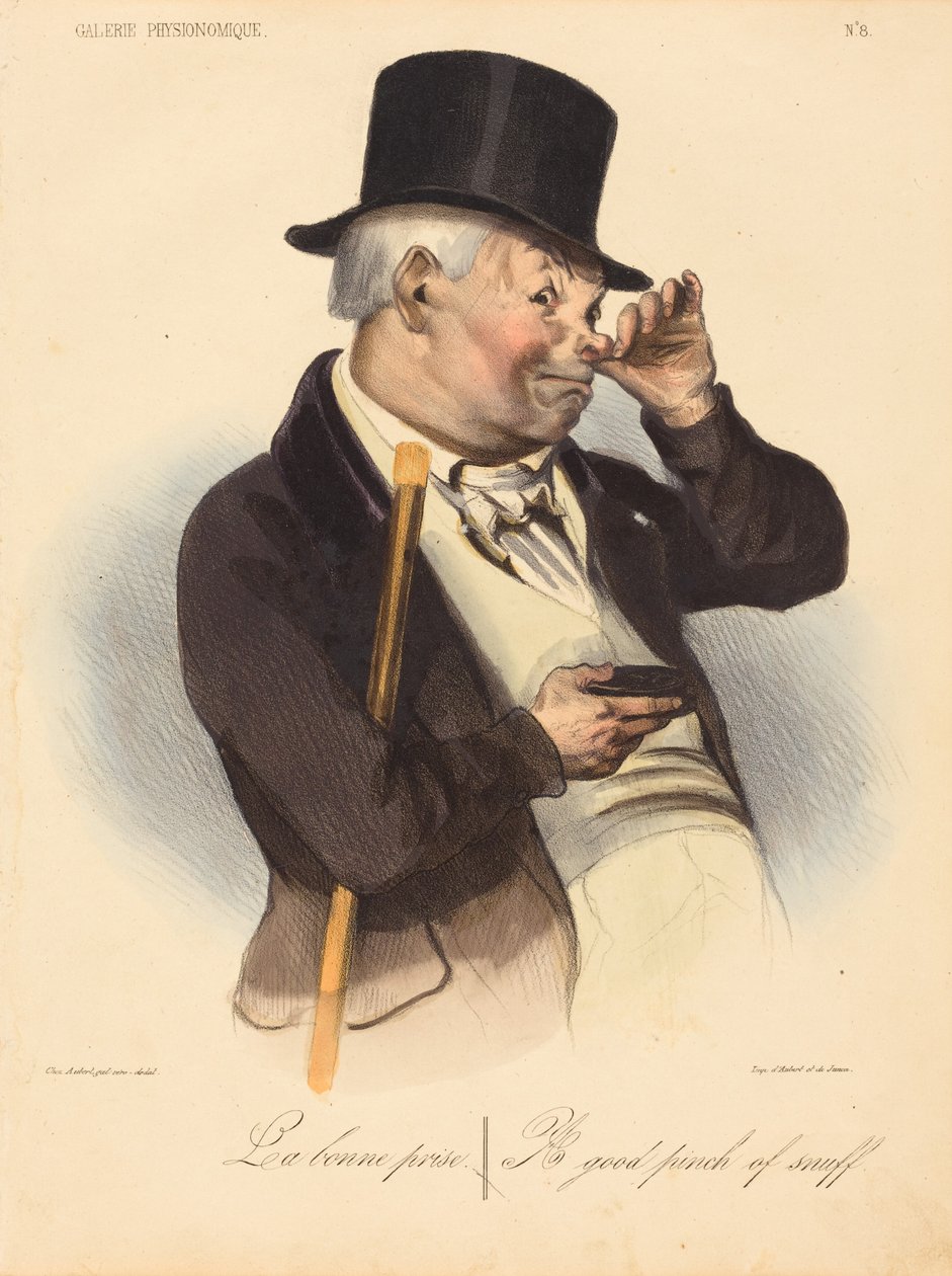 Den goda fångsten av Honoré Daumier