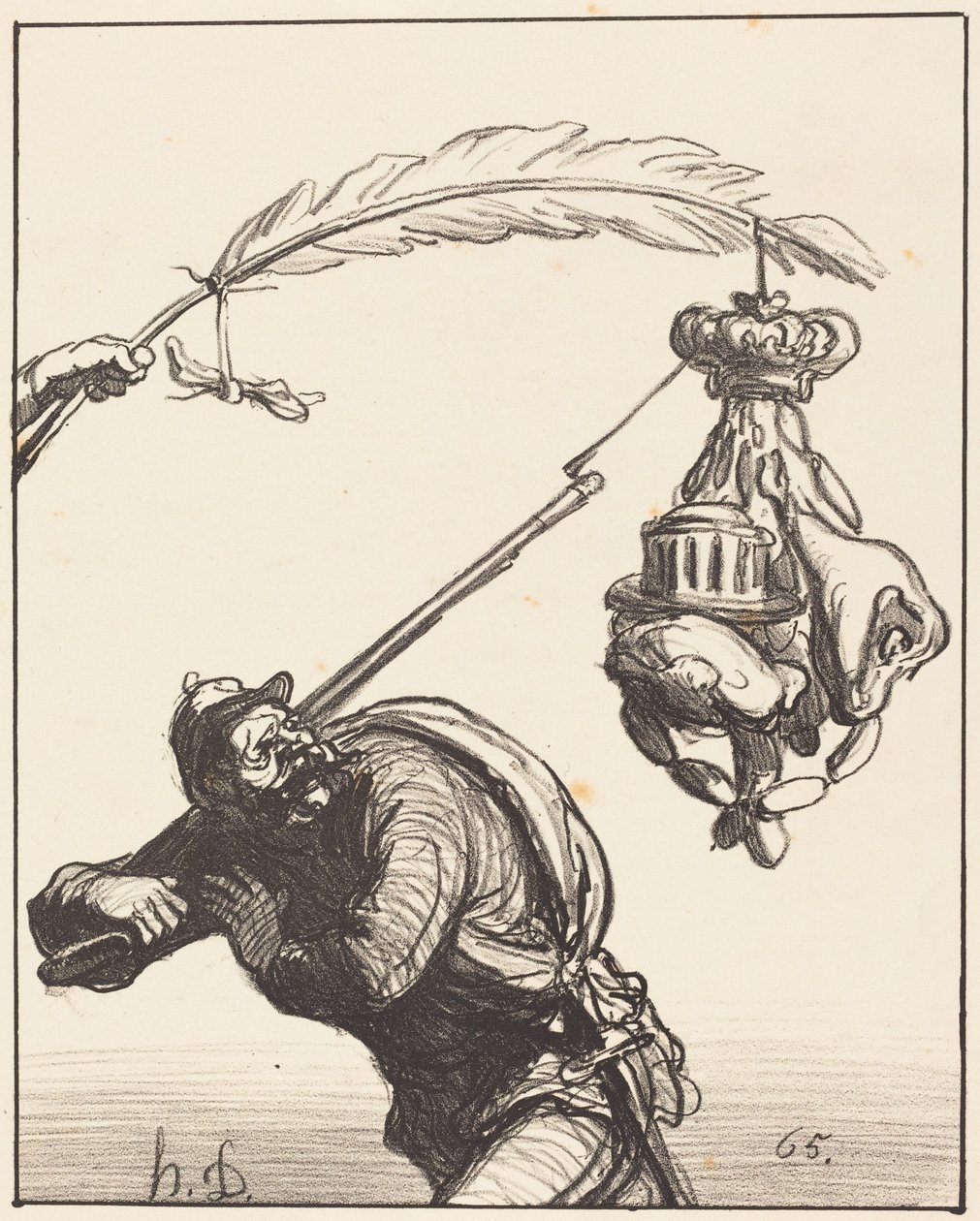 Fred till varje pris av Honoré Daumier