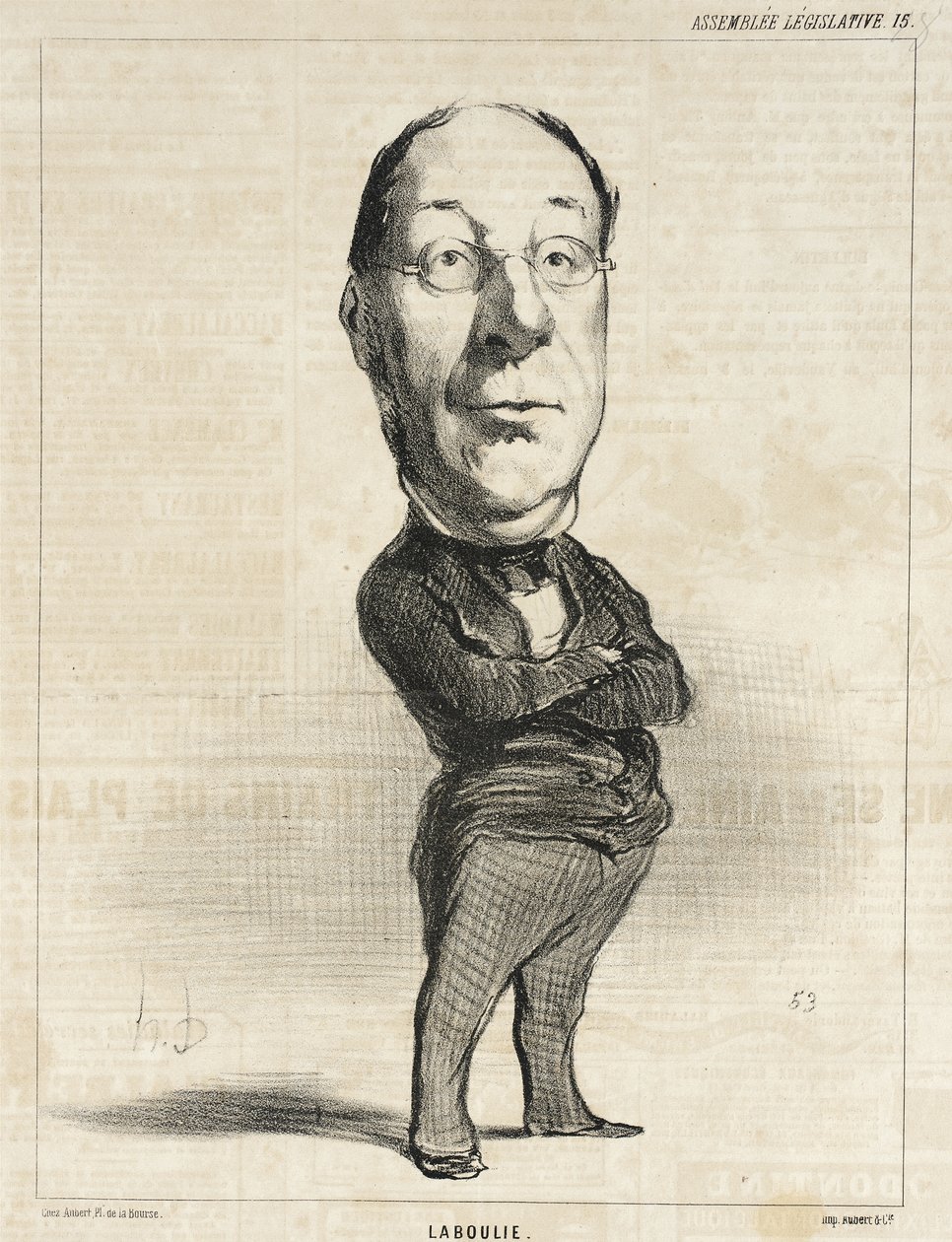 Laboulie av Honoré Daumier
