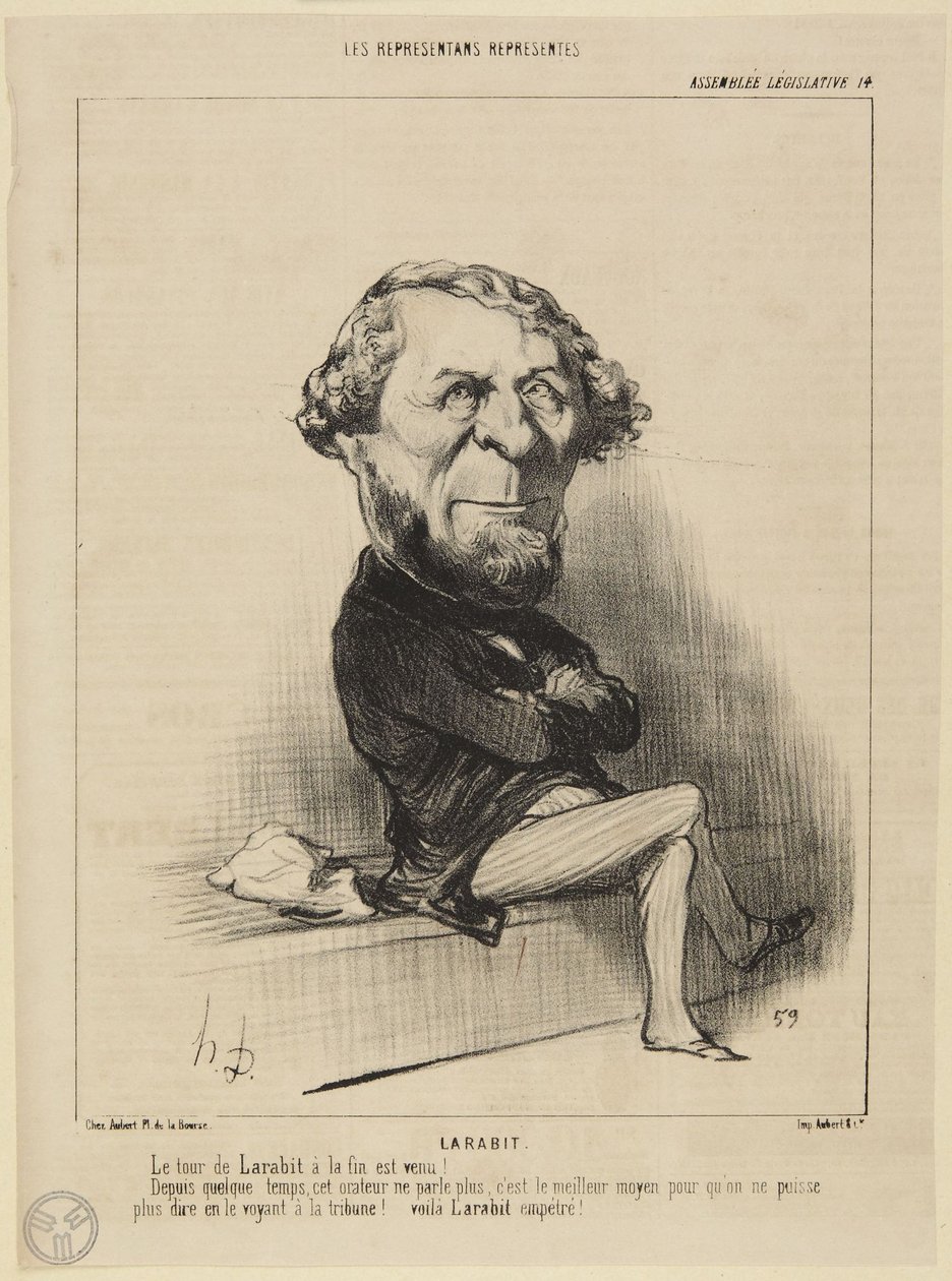"Larabit" av Honoré Daumier