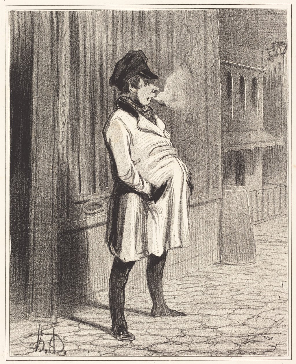 Klackören av Honoré Daumier