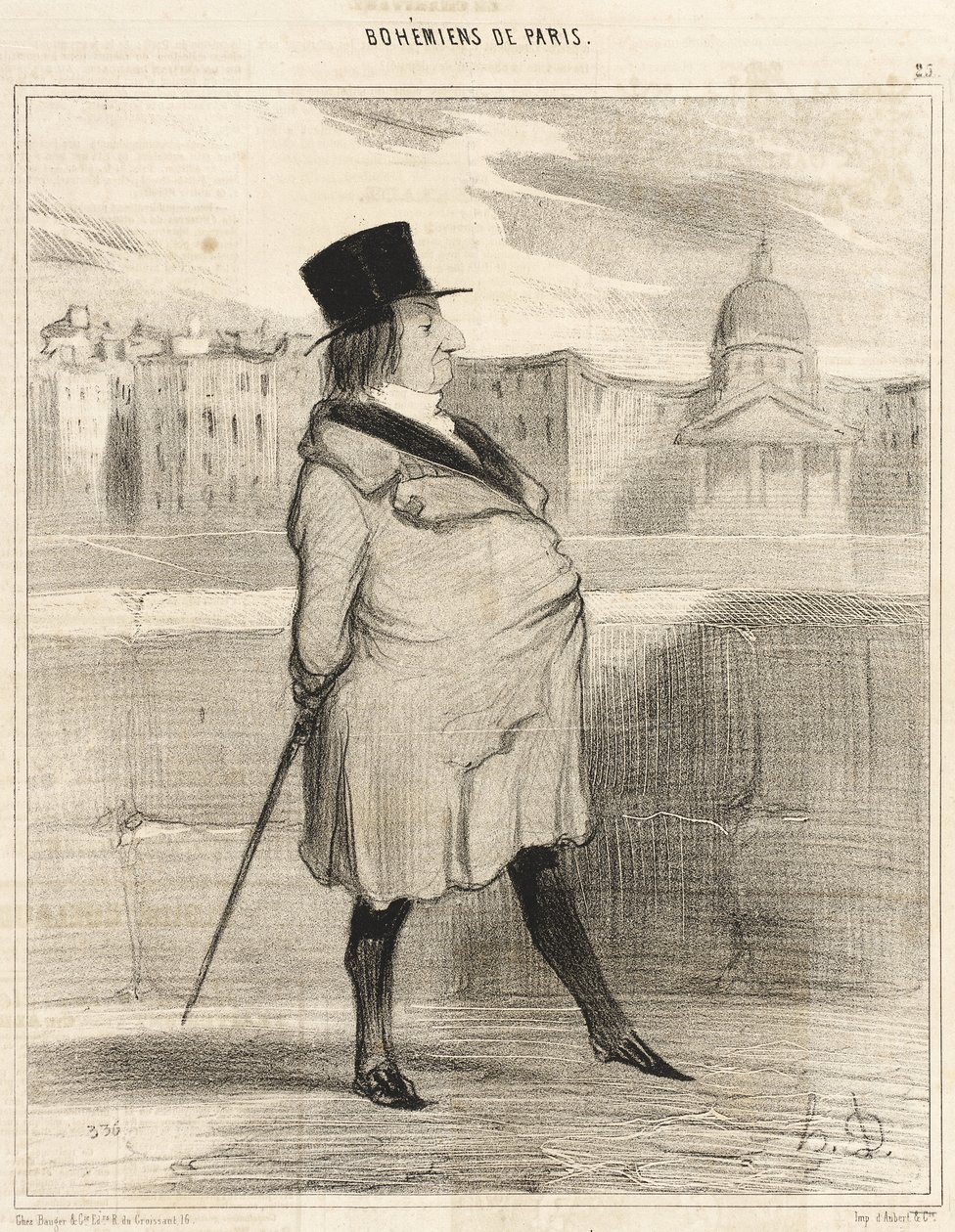 Ledamoten av alla akademier av Honoré Daumier