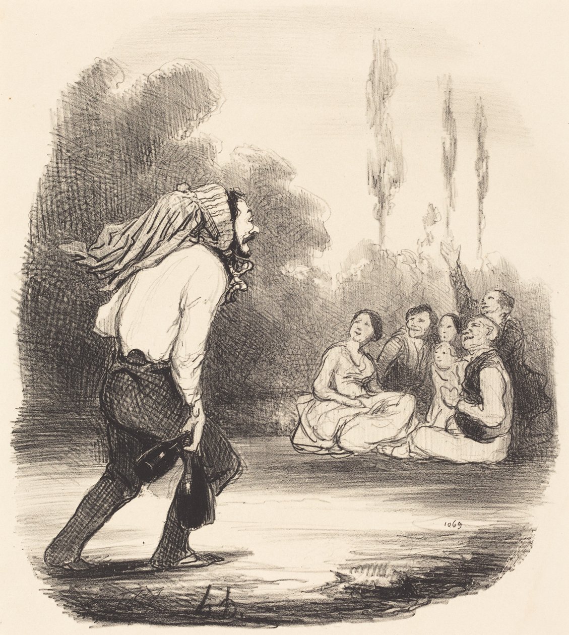 Samhällets mest skojare av Honoré Daumier