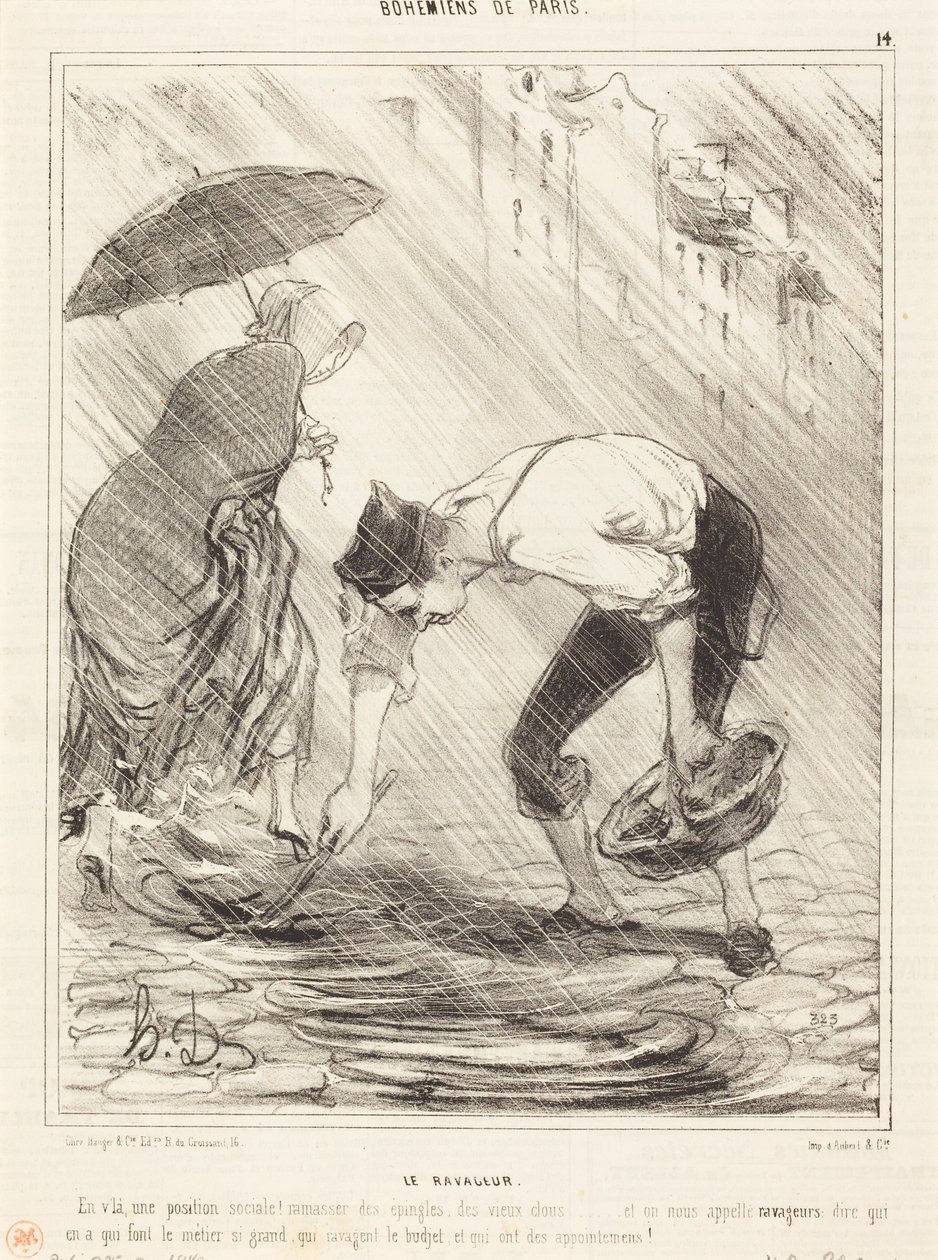 Förstöraren av Honoré Daumier