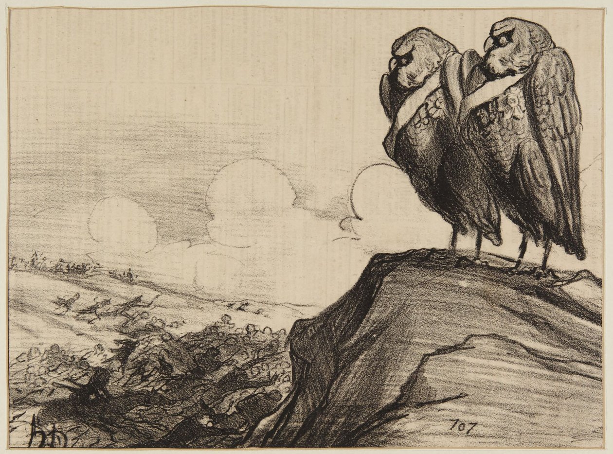 ”De två storhertigarna...” av Honoré Daumier