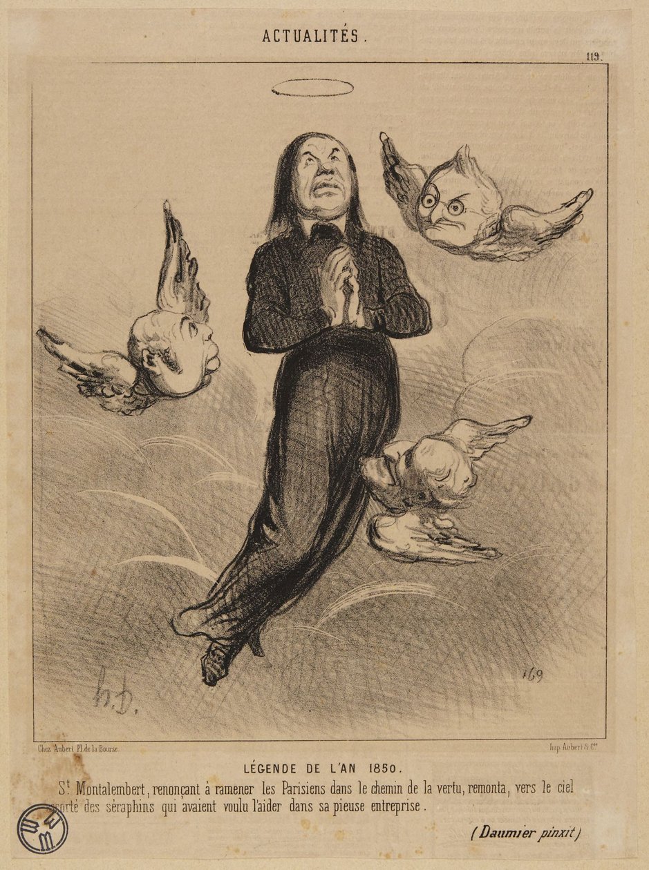 ”Legenden om året 1850” av Honoré Daumier