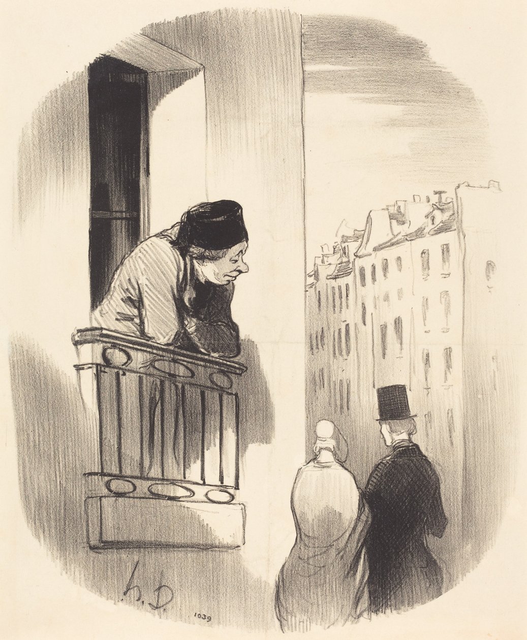 Jag var också ung... av Honoré Daumier
