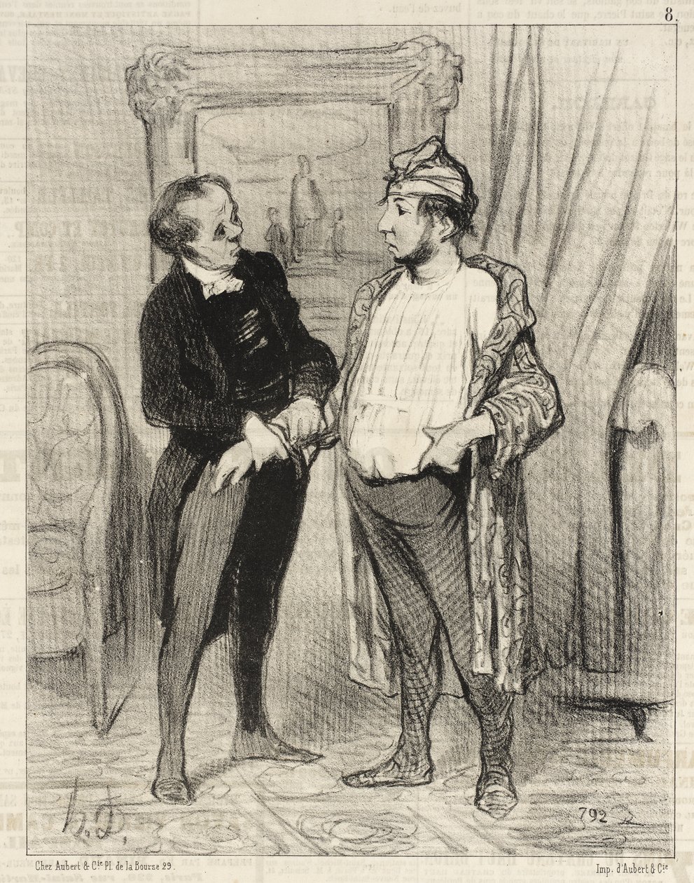 Min käre, jag försäkrar dig att jag... av Honoré Daumier