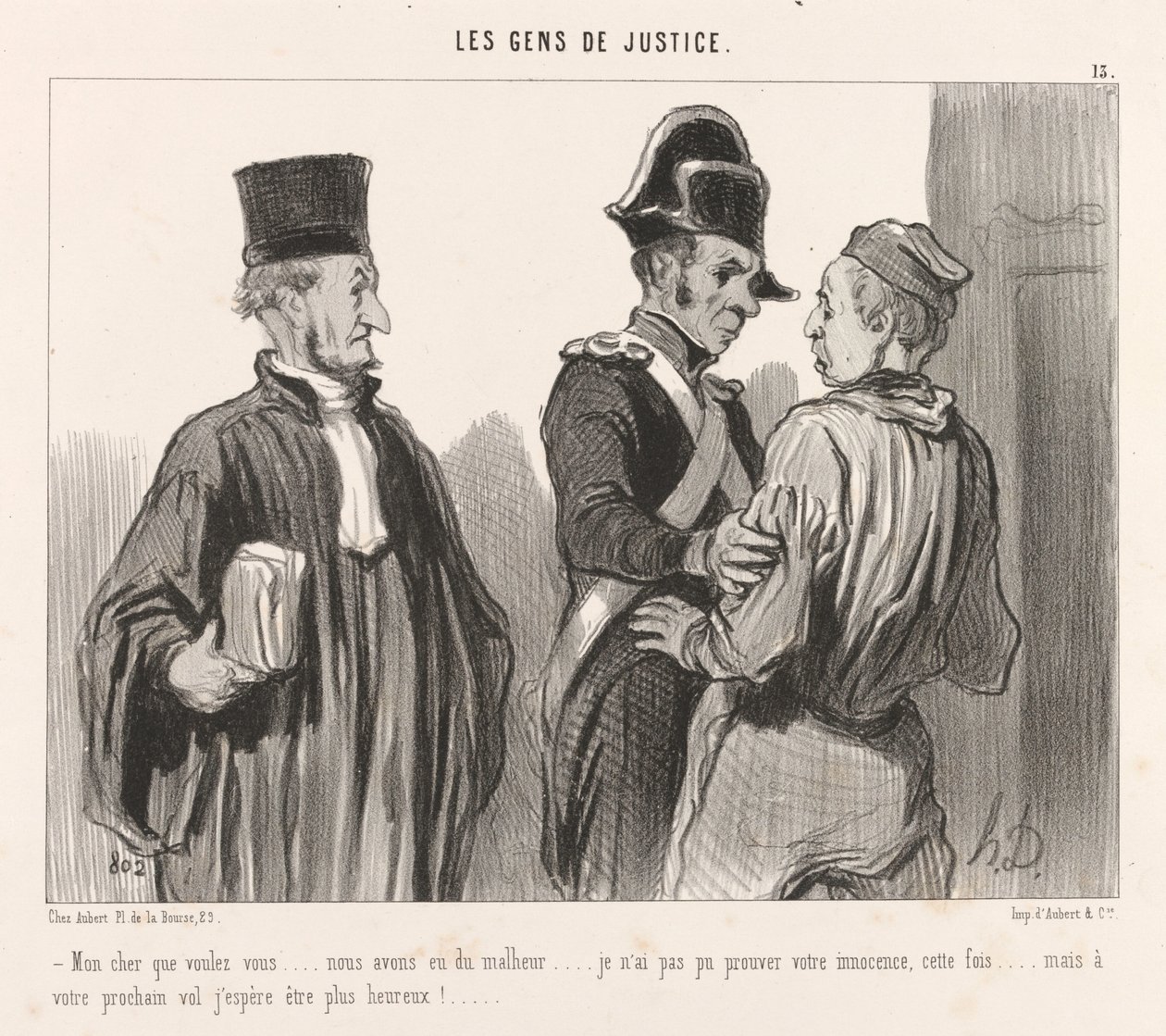 Min kära vad vill du... av Honoré Daumier