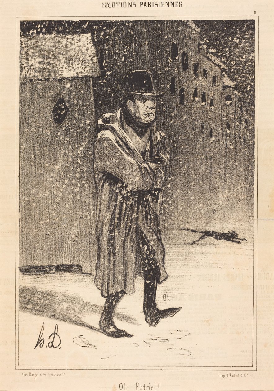 Åh fosterland!!! av Honoré Daumier