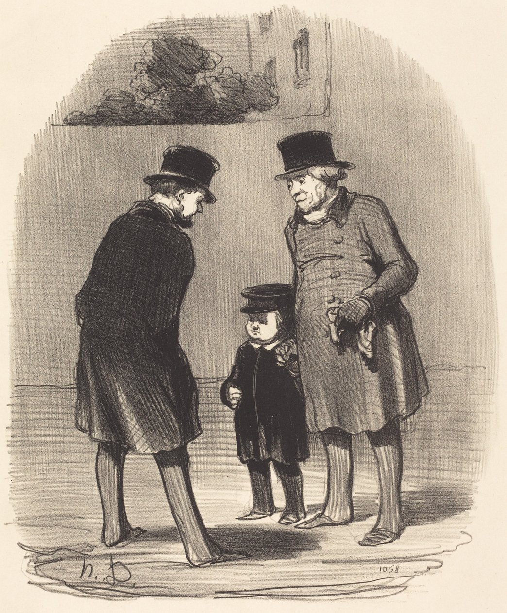 Ja, herr Chapuzot... av Honoré Daumier
