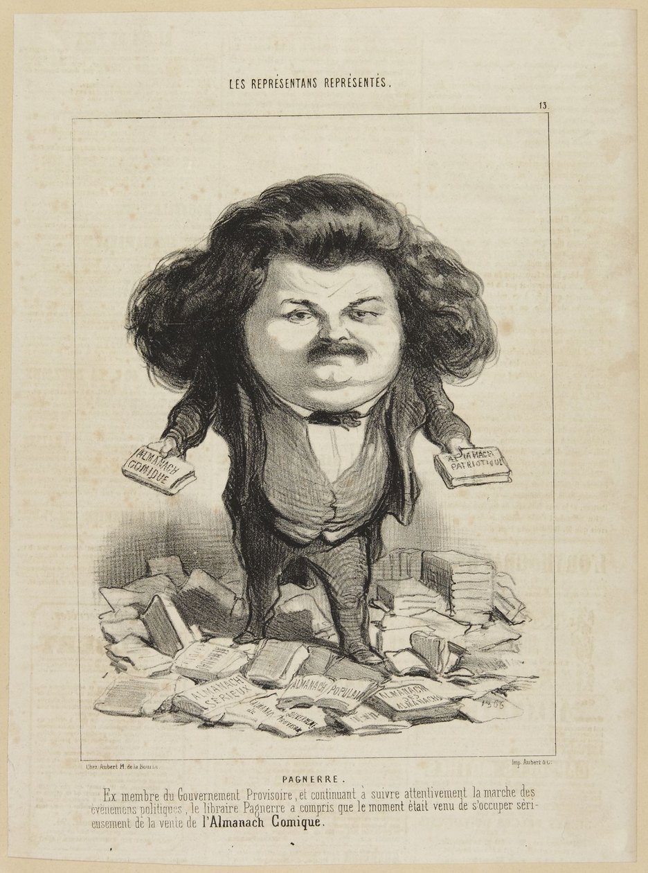 "Pagnerre" av Honoré Daumier