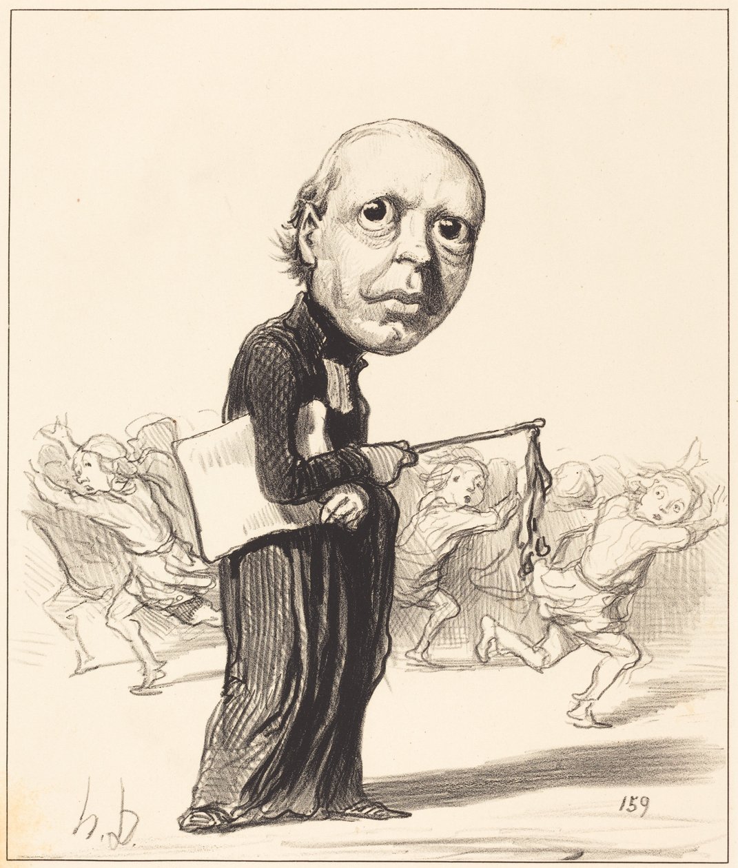 Pierre Louis Parisis av Honoré Daumier