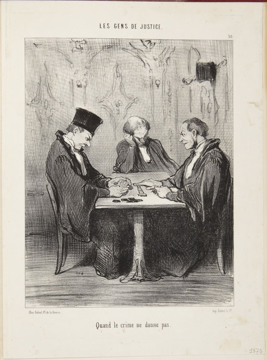 När brott inte lönar sig av Honoré Daumier