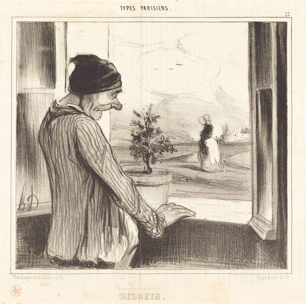 Ångrar av Honoré Daumier