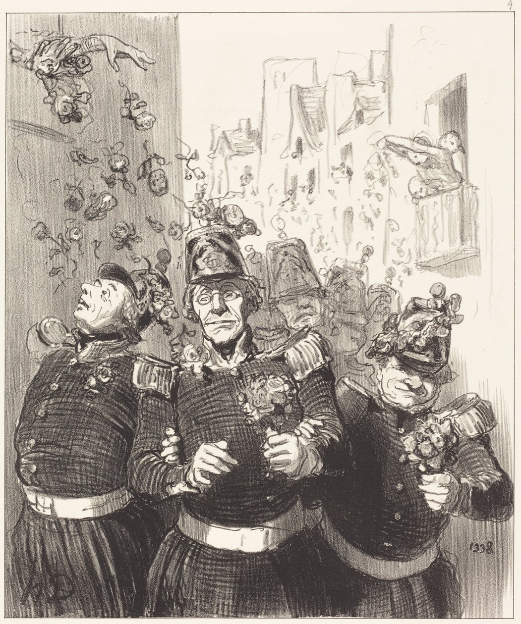 Rifolard är mer förtjust än någonsin... av Honoré Daumier