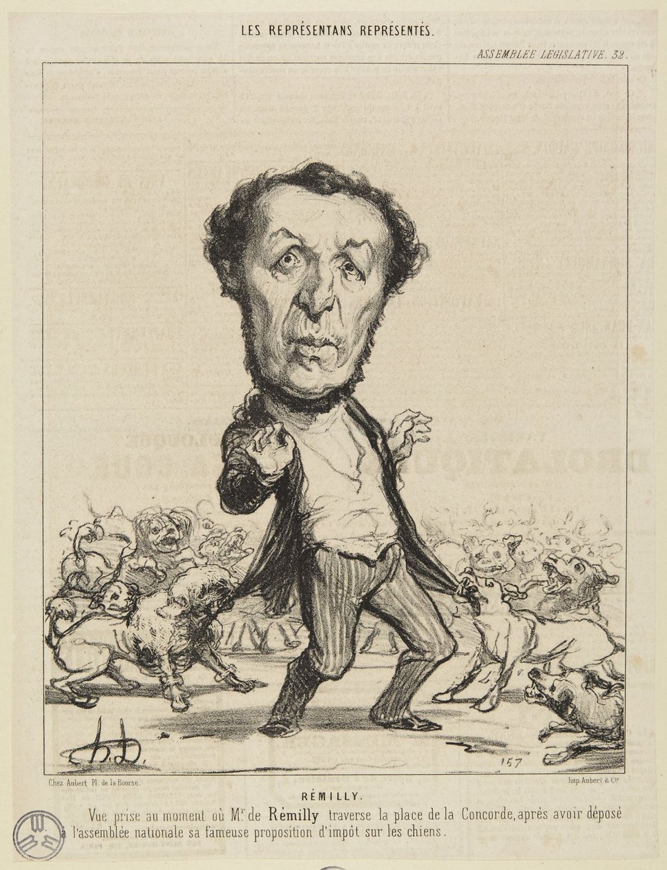 ”Rémilly” av Honoré Daumier