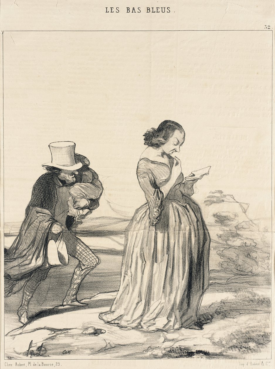 För tusan! ... Vad jag önskar ... att min hustru hade blivit färdig ... av Honoré Daumier
