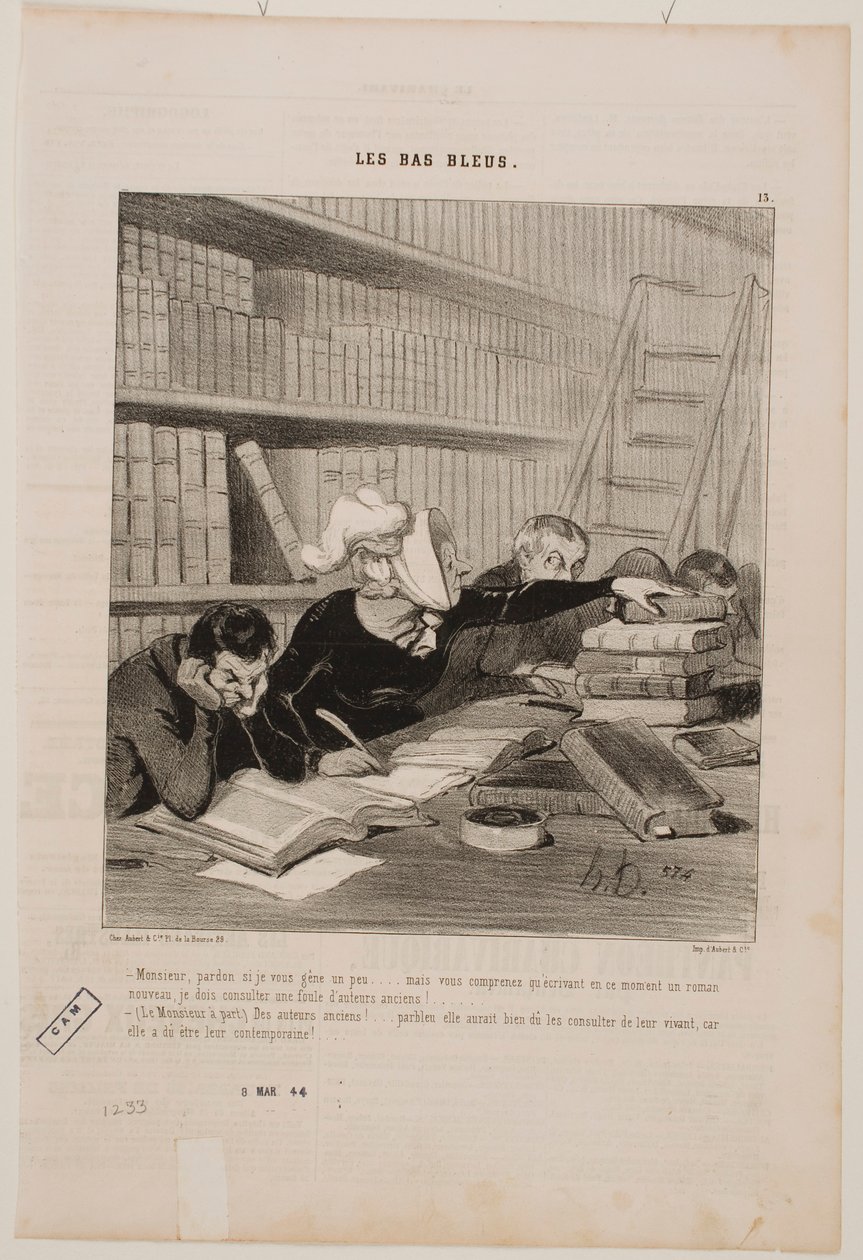 Ursäkta att jag stör, herrn... av Honoré Daumier