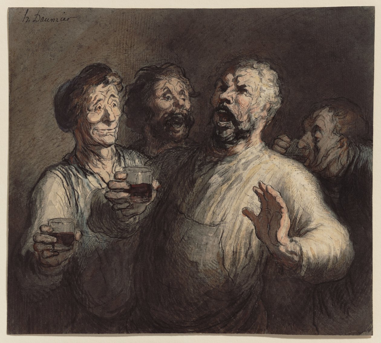 Drinkarna av Honoré Daumier