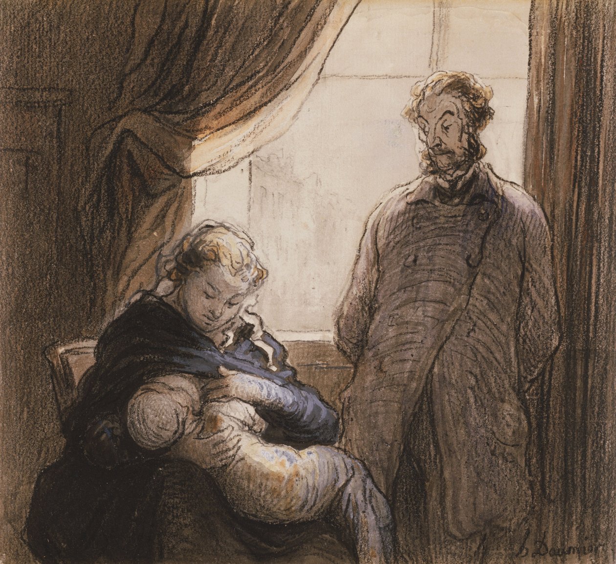 Familjen av Honoré Daumier