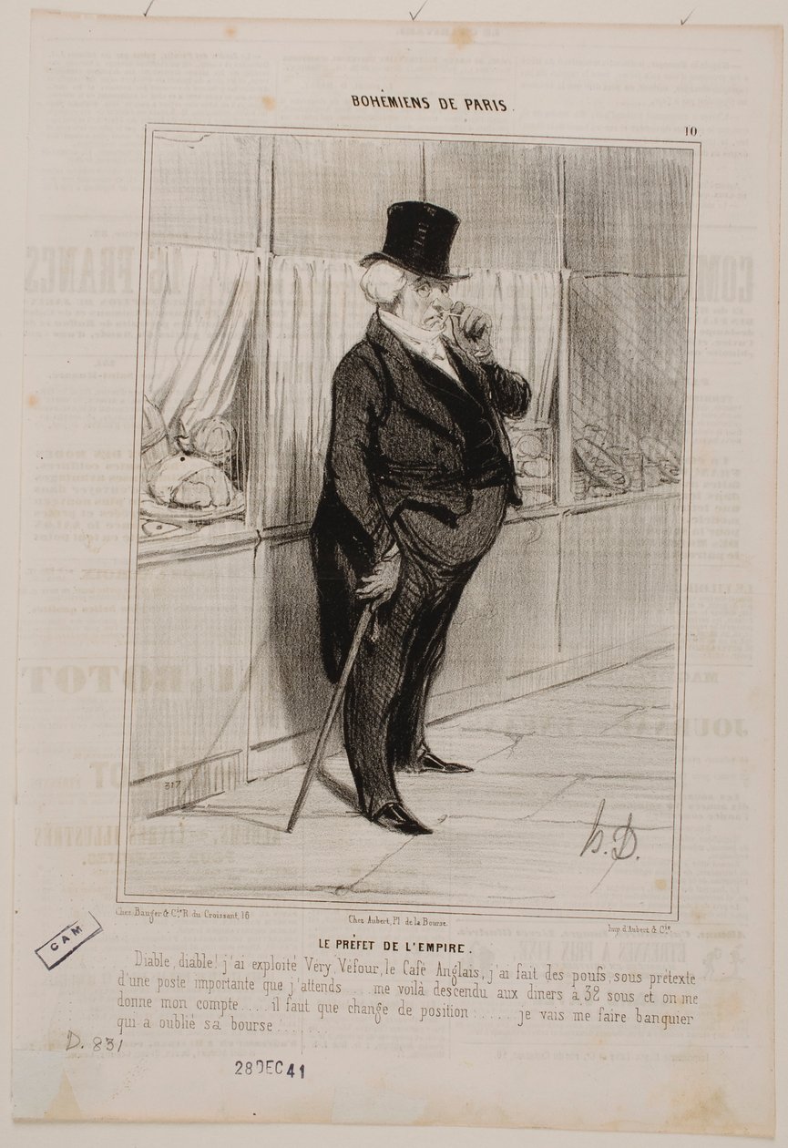 Prefekten i kejsardömet av Honoré Daumier
